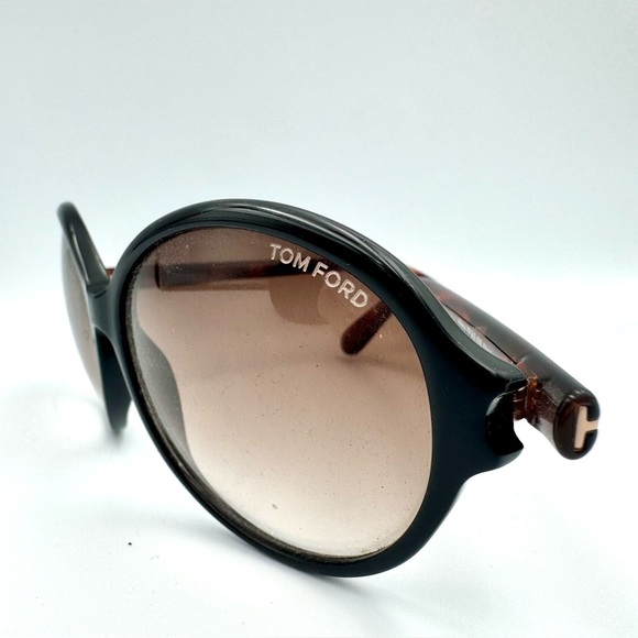 Tom Ford Women\'s Black and Brown Sunglasses